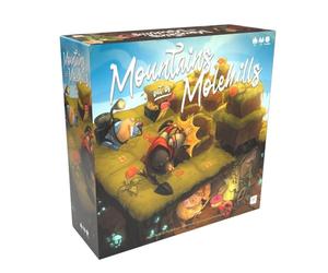 The OP Games | Mountains Out Of Molehills | Unique Two Level Board Game | Great Beginner Game| Age 9+ | For 2-4 Players | English