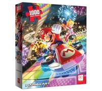 The OP Usaopoly | Mario Kart Rainbow Road Puzzle for All Family | Jigsaw Puzzle | For Ages 8 and Older | Mario Kart Themed Puzzle With 1000 Pieces