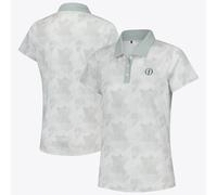 The Open adidas Ultimate Print Polo - Silver - Womens