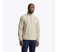 The Open Golf Sweatshirt Ultimate365 Woven 1/4 Zip Khaki adidas Mens Official