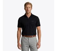 The Open Hugo Boss Chip Pattern Polo - Black