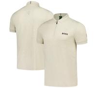 The Open Hugo Boss Philix Jacquard Polo - Beige