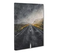 The Open Road Vol.6 Canvas Print | Gallery Wrapped 30mm Frame Wall Art | 24x16 inches | Ready to Hang | Modern Picture | Living Room Bedroom Lounge Office