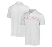 The Open Travis Mathew Good Good Flourish Polo - White