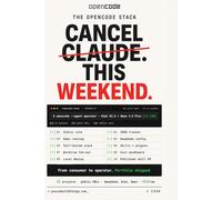 The opencode Stack - Cancel Claude This Weekend: Ship 10 Real Projects. $10/mo. DeepSeek, Kimi, Qwen.
