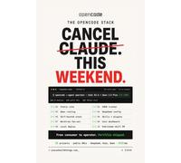 The opencode Stack - Cancel Claude This Weekend: Ship 10 Real Projects. $10/mo. DeepSeek, Kimi, Qwen.: 5 (Local AI Playbooks)