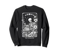 The Operator Ham Radio Operator Amateur Radio Tarot Card Sweatshirt