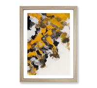 The Opposition Abstract Framed Print | A3 Oak Framed Wall Art | Ready to Hang | Abstract Fantasy Picture | Living Room Bedroom Lounge Office