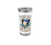 The OR is My Happy Place Surgical Tech Stainless Steel Insulated Tumbler