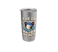 The OR is My Happy Place Surgical Tech Stainless Steel Insulated Tumbler