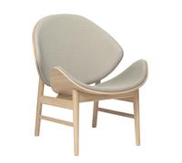 The Orange Armchair with Seat and Back Upholstery Vidar 222/Oak