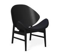 The Orange Armchair with Seat Upholstery Sprinkles 794/ Black Oak