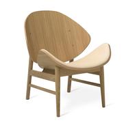 The Orange Armchair with Seat Upholstery Vegetal 090/Oak