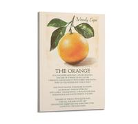 The Orange Wendy Cope Poetry (5) Canvas Poster Wall Art Decoration Living Room Bedroom Decoration Poster Gift for FriendsFrame-style 08x12inch(20x30cm)