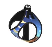 The orb of Dreams Dog Harness - Equipped with Reflective Straps and Quick Release Buckles - Suitable for Small Cats and Dogs