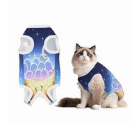 The orb of Dreams Recovery Suit for Dogs Cats After Surgery, Soft Cotton Post-Surgery Suit for Male and Female Pet