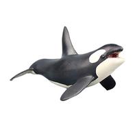 The Orca Blackfish Aquarium Decor, The Strongest Fighter Killer Whale Figure Aquarium Ornament Fish Tank Landscape Artificial Sea Life Replica Decoration Accessories
