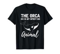 The Orca is My Spiritual Animal Ocean Funny Killer Whale T-Shirt