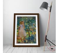 The Orchard, 1937 By Henry Tonks Stunning Framed Wall Art Print Picture - A2 - Walnut Frame