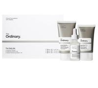 The Ord~nary Daily Set, Skincare Routine Kit with Squalane Cleanser 50mL, Hyaluronic Acid 2% + B5 30mL, Natural Moisturising Factors + HA 30mL, 3 Piece Set