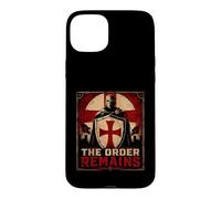 The Order Remains Templar Crusader Knight Cross Case for iPhone 15 Plus