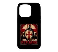 The Order Remains Templar Crusader Knight Cross Case for iPhone 15 Pro