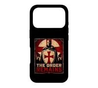 The Order Remains Templar Crusader Knight Cross Case for iPhone 17 Pro