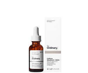 The Ordinary Caffeine Solution 5% + EGCG Depuffing and Brightening Eye Serum 30ml