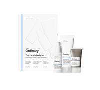 The Ordinary Face & Body Set Daily Skincare Routine with Niacinamide 5% Face & Body Emulsion, Natural Moisturizing Factors + Inulin Body Lotion,