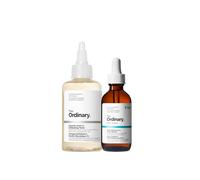 The Ordinary Hair and Scalp Collection, Haircare Set, Glycolic Acid 7% Exfoliating Toner and Multi-Peptide Serum for Hair Density