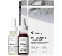 The Ordinary The Resurface & Hydrate Set (with Hyaluronic Acid + AHA), 15 ml