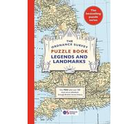 The Ordnance Survey Puzzle Book Legends and Landmarks: Pit your wits this Christmas against Britain's greatest map makers (Paperback) Book