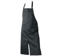 The Organic Company - Apron With Pocket, Dark Grey - Dark Grey