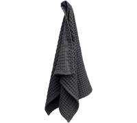 The Organic Company - Big Waffle Hand Towel, Dark Grey - Dark Grey