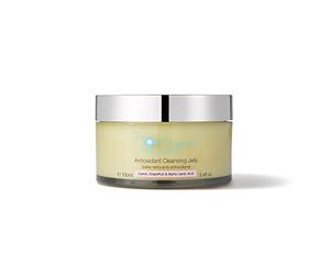 The Organic Pharmacy, Antioxidant Non-foaming Cleansing Jelly, 69.8% Organic, Vegan, With Rose Hip, Lavender, Carrot, Grapefruit & Alpha Lipoic Acid, For fresh, clean and bright skin 100ml