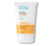 The Organic Pharmacy Cellular Protection Face Sunscreen SPF 50, 100ml - Broad Spectrum Protection, Moisturise, With Natural Mineral Filters, Calendula, Rosehip, Organic 17.6%, Natural 83.1%