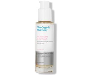 The Organic Pharmacy Collagen Gel Mask, 50ml - Improves collagen density, Anti-wrinkle, With Marine Soluble Collagen, Horsetail, Antioxidant Complex, Organic 75.5%, Natural 86.5%