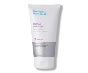 The Organic Pharmacy Enzyme Peel Mask, 60ml - Brighten and Exfoliate, With Fruit Acids (AHA), Lactobionic Acid (PHA), Proteolytic Enzyme, Organic 4.9%, Natural 89.5%