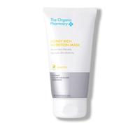 The Organic Pharmacy Honey Rich Nutrition Mask, 60ml - Firm and Moisturise Dry Skin, With Honey, Olive Squalane, Beeswax, Organic 13.1%, Natural 93.3%