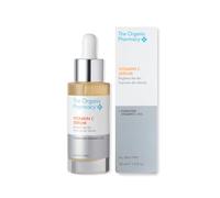 The Organic Pharmacy Vitamin C Serum 30ml 15% Brightening Serum | for dull, uneven skin, fades dark spots and pigmentation, evens tone, boosts collagen, am and pm, all skin types, vegan