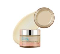 The Organic Pharmacy Vitamin Protection Face Cream 50ml Moisturiser | for combination skin, hydrates and brightens, anti-pollution daily wear, with calendula and carrot, am and pm, vegan