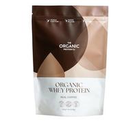 The Organic Protein Co. - Coffee Organic Whey Protein Powder | No Additives, Undenatured, Bioactive, UPF Free, No Emulsifiers, Primarily Grass Fed, Vegetarian, Gluten Free - 400g