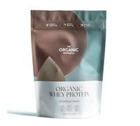 The Organic Protein Co - Cookies & Cream Organic Whey Protein Powder | No Additives, Undenatured, Bioactive, UPF Free, No Emulsifiers, Grass Fed, Vegetarian, Gluten Free - 400g