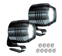 The Original 2 Headlights for Crocs Charms, Flashlight Attachment for Crocs Shoe, Accessories for Crocs Kids Boy Girl Men Women Adult Sandals, Clip on Clog Headlamp Shoe Decoration Charms for Crocs,