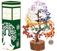The Original 7 Chakra Crystal Tree Birthday Gifts for Women & men Crystal Tree of Life Sister birthday gifts Home Decor Healing Crystals Gifts for Mom Positive Energy New Home House Warming Gift Women