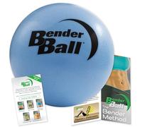 The Original 9 Inch Pilates Ball - Blue Exercise for Abs, Core & Back - Workout Ball for Home Gym and Fitness Routines - Easy to Carry in Gym Bag or Luggage