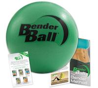 Bender Ball The Original 9 inch Pilates Ball - Exercise Ball for Abs, Core & Back - Workout Ball for Home Gym and Fitness Routines - Easy to Carry in Gym Bag or Luggage