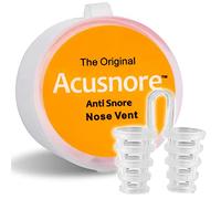 The Original Acusnore Anti Snore Nose Vent- World's First Basket Spiral Design for Ultimate Comfort & Fit- Stop Snoring, Natural Sleep Aid for The Relief of Snoring, Sinus Issues (Medium)