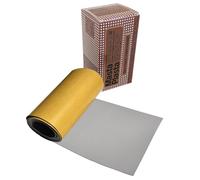 The Original All-in-One Leather Repair Kit by MastaPlasta. Self Adhesive Leather Repair Patch for Sofas - Light Grey 150 x 10 cm (60 x 4in). Easy Upholstery-Quality Leather Repair for Car Seats & DIY