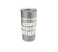 The Original Awesome Accident Prevention Officer Stainless Steel Insulated Tumbler